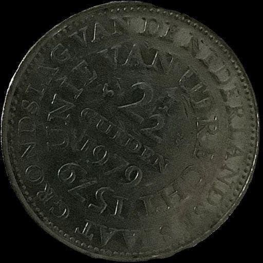 21x rijksdaalder 2,5 gulden 400 jaar Unie van Utrecht 1979, Postzegels en Munten, Munten | Nederland, Ophalen of Verzenden, Koningin Juliana