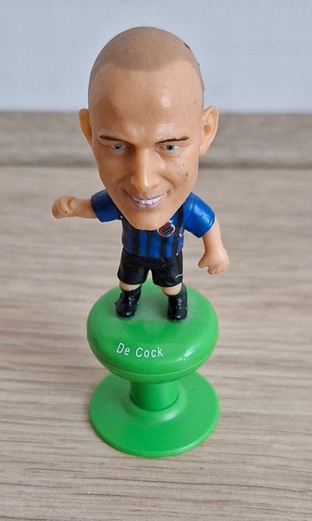 Club Brugge - De Cock #2, Verzamelen, Sportartikelen en Voetbal, Ophalen of Verzenden, Gebruikt, Buitenlandse clubs, Beeldje of Poppetje