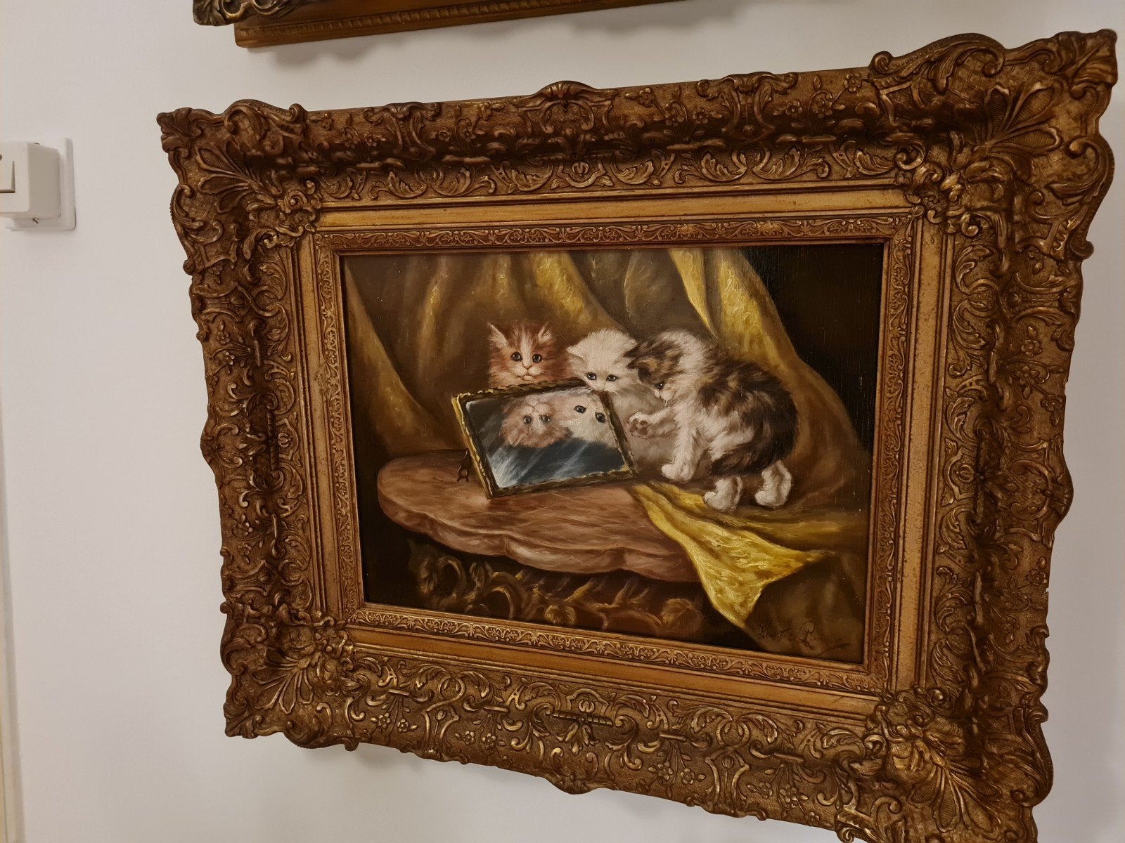 Poezen schilderij, Antiek en Kunst, Kunst | Schilderijen | Klassiek, Ophalen