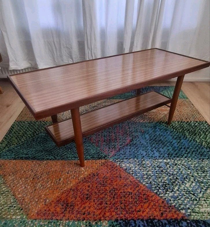 Vintage design salontafel te koop.In zeer nette conditie.
Me, Ophalen, Gebruikt, 100 tot 150 cm, 50 tot 100 cm