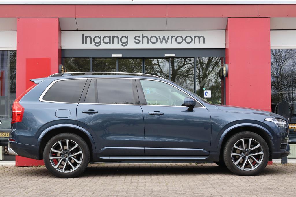 Volvo XC90 2.0 D4 Momentum | Origineel NL | ACC | Leder | Tr, Auto's, Volvo, 1969 cc, Blauw, 7 stoelen, Bedrijf