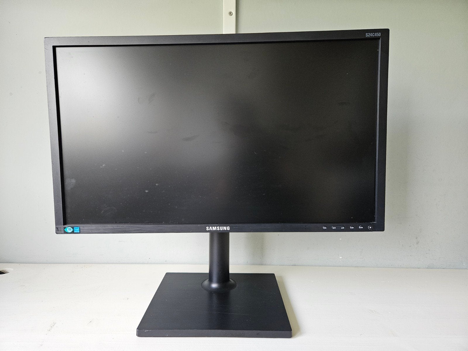 Samsung S24C450 24inch zwarte monitor. met, Full HD, Zo goed als nieuw, Samsung, TN
