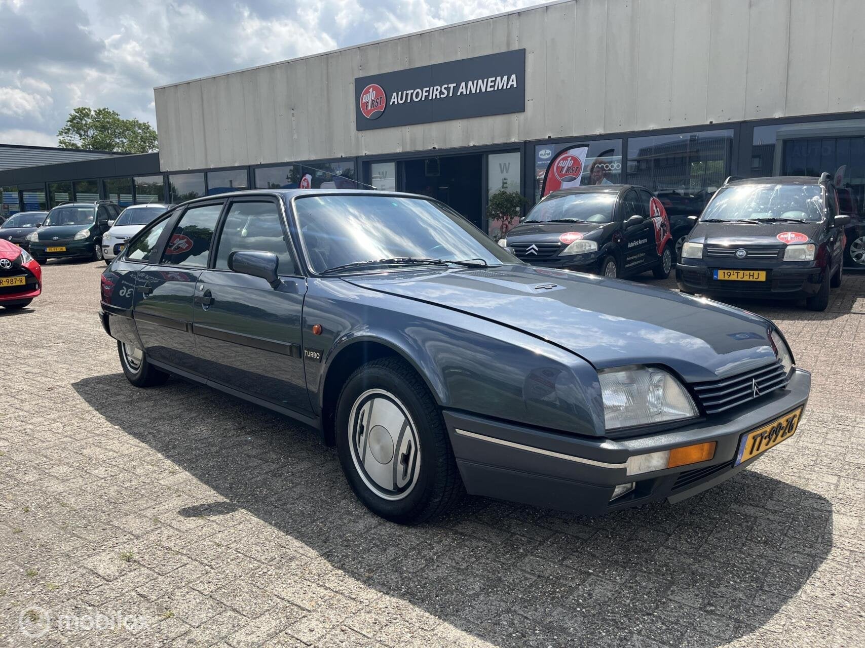 Citroen CX 2.5 GTI Turbo 2 1988, Auto's, Stof, Zwart, Metallic lak, Citroën