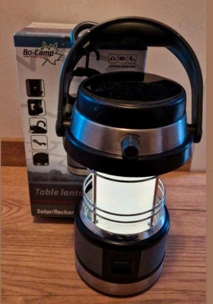 Bo camp tafellamp solar oplaadbaar, Ophalen of Verzenden, Nieuw