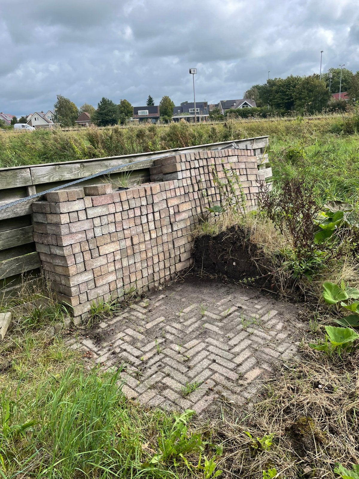 Partij straat stenen gratis, Tuin en Terras, Ophalen, Beton, Klinkers