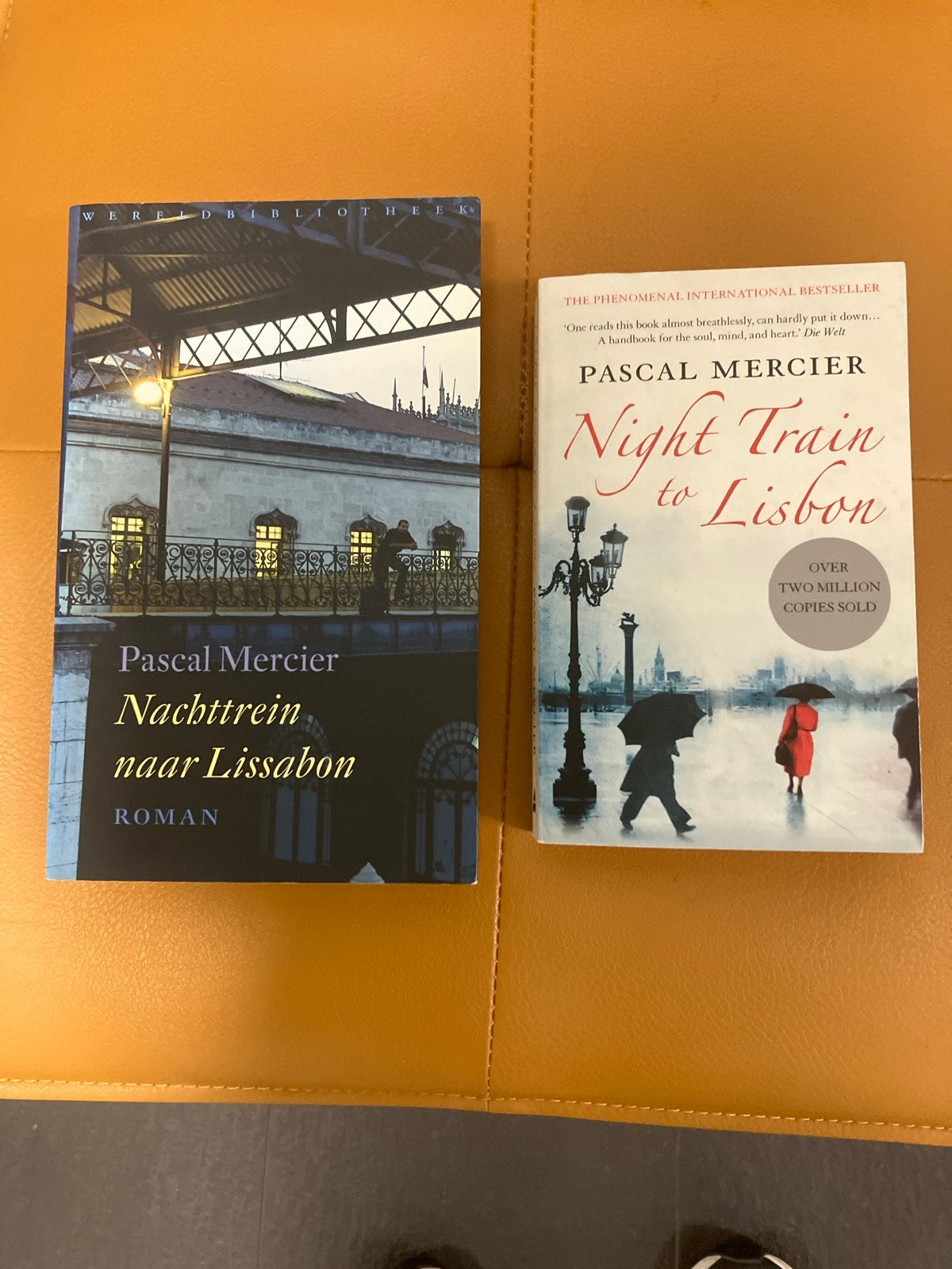 Nachttrein naar Lissabon - Pascal Mercier (2 boeken), Boeken, Ophalen of Verzenden, Gelezen, Nederland