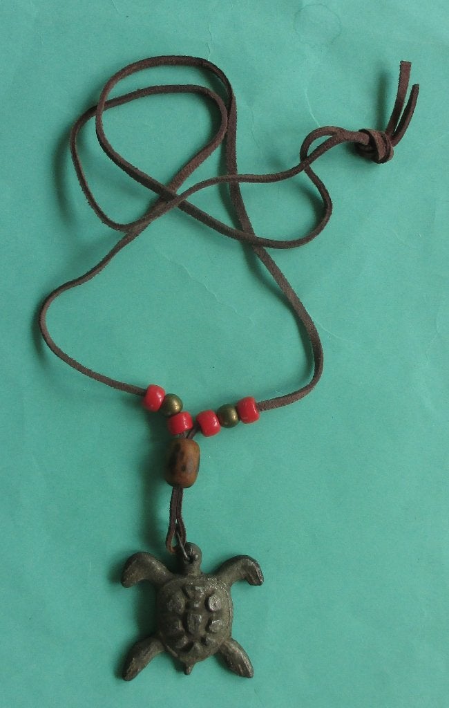 Unieke Hudson's Bay Bead Necklace Turtle Halsketting 1., Ophalen of Verzenden, Nieuw, Overige materialen