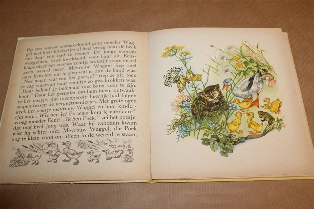 Poek de Vondeling — Vintage Leesboekje voor Kinderen 1958, Ophalen of Verzenden, Gelezen