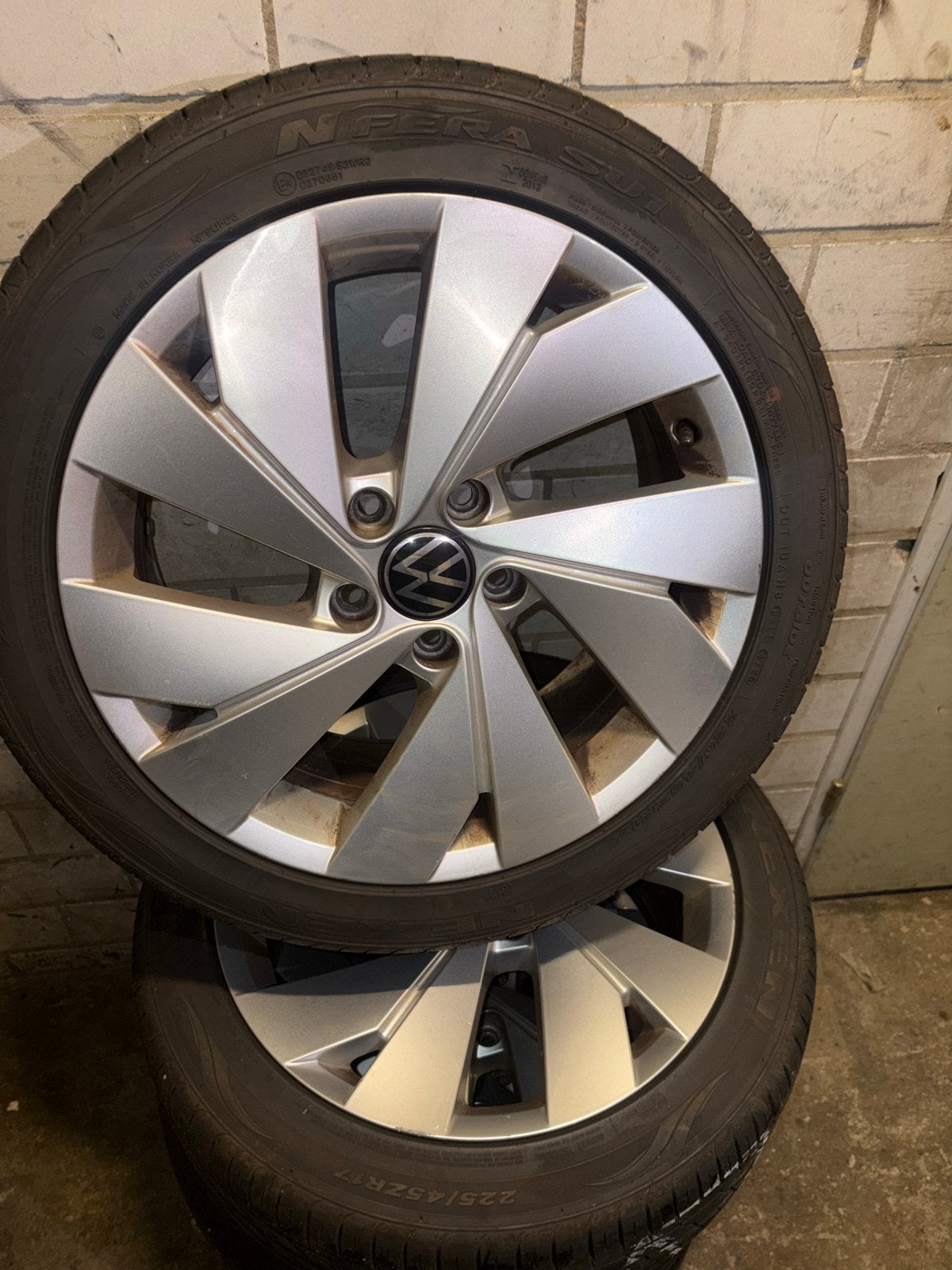 17 inch set NIEUWE banden incl velgen Volkswagen, Banden en Velgen, Nieuw, 17 inch, Ophalen of Verzenden