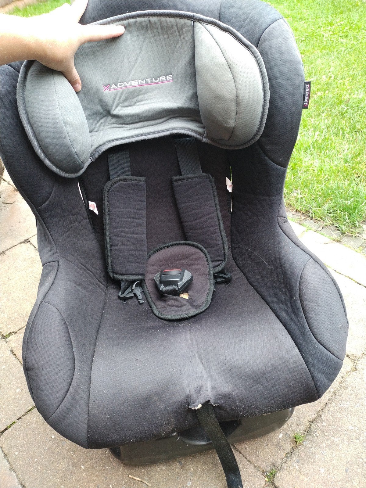 X-Adventure autostoel - Gebruikt, 0 t/m 18 kg, Ophalen, Overige merken, Gebruikt