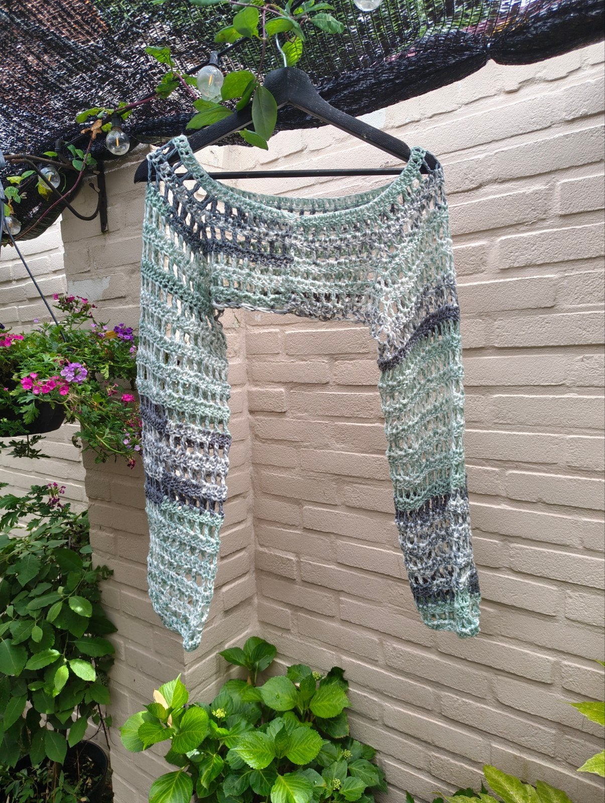 Gehaakte Handgemaakte Sleeves/Shrug Maat L, Kleding | Dames, Overige Dameskleding, Handgemaakt, Ophalen of Verzenden, Nieuw