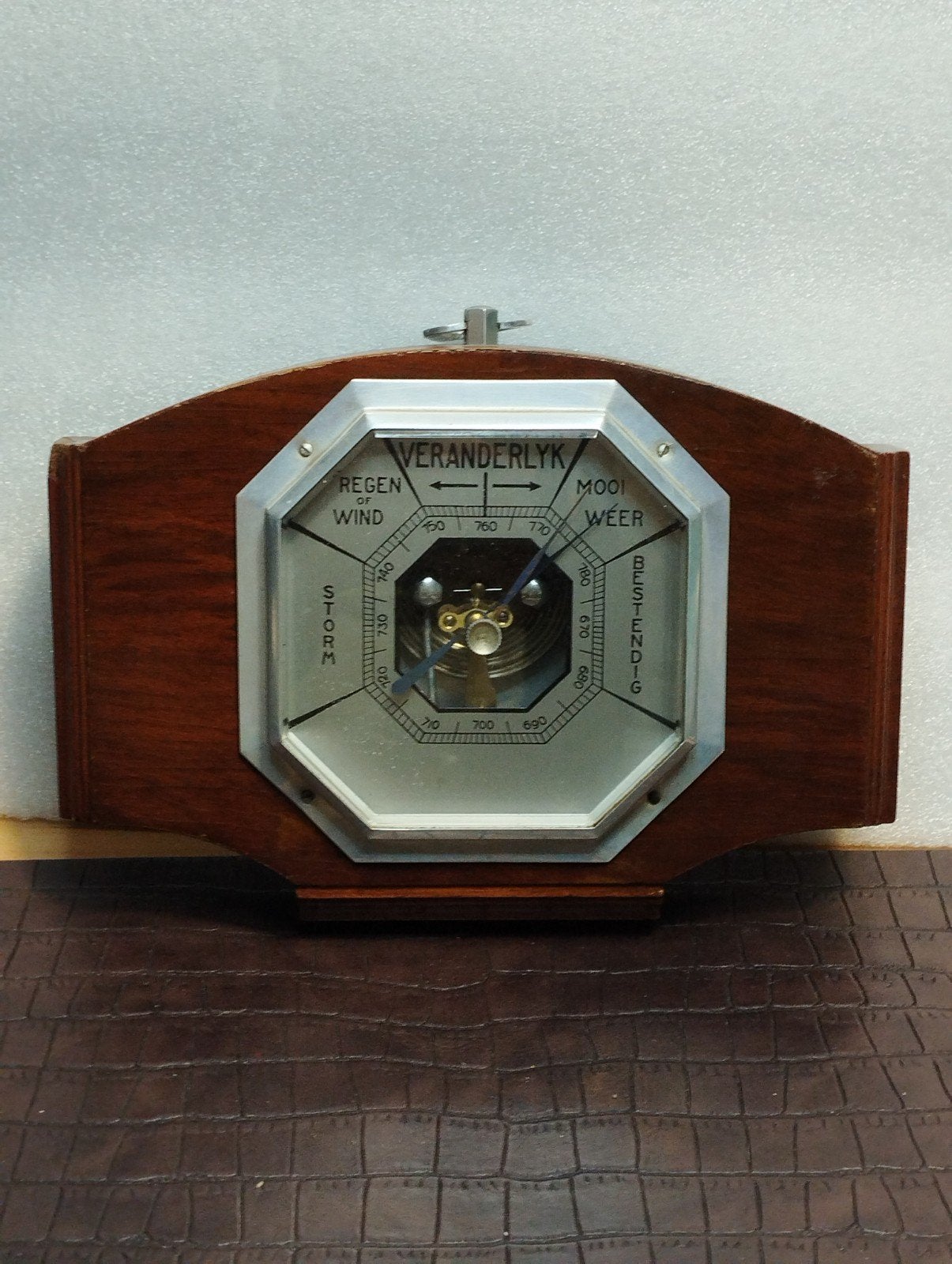 Vintage barometer 21*14,5 cm, Ophalen of Verzenden