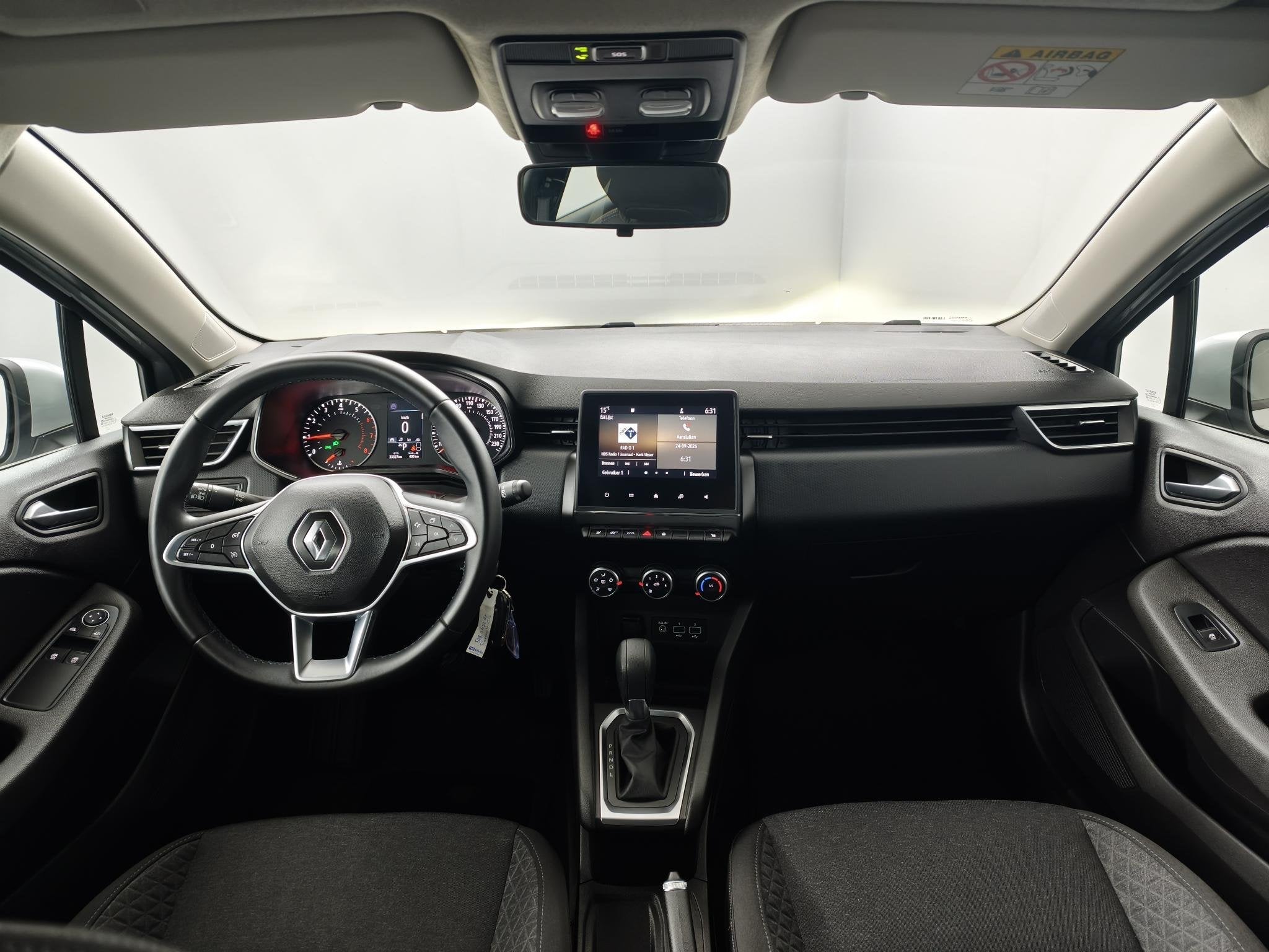 Renault Clio 1.0 TCe 90 Zen | Automaat | Stoelverwarming | A, Auto's, Stof, Gebruikt, Met garantie (alle), 49 €/maand