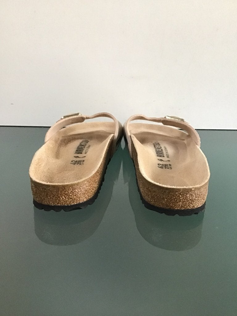 Birkenstock Madrid beige 42 | Nieuw | Gratis verzenden, Slippers, Verzenden, Beige, Nieuw