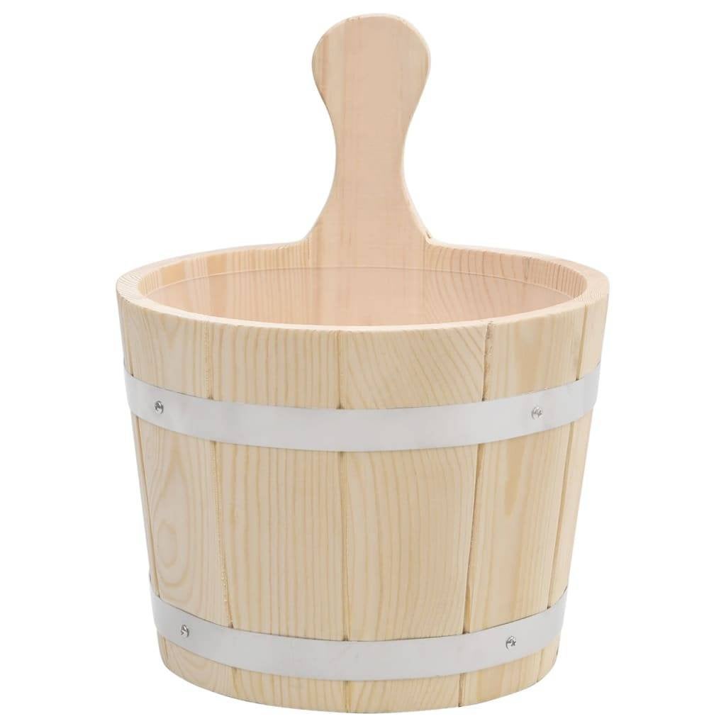 Sauna emmer en lepel grenenhout GRATIS BEZORGD!, Verzenden, Nieuw, Nvt, Nvt