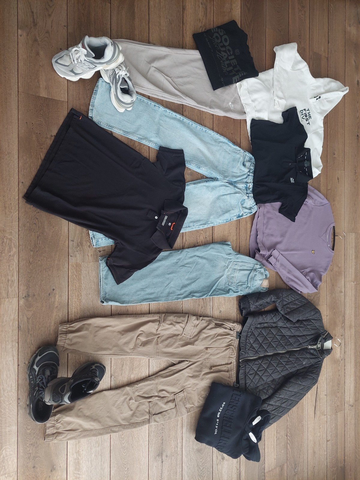 Set 13 stuks MERKkleding maat 164 - XS GSTAR NIKE PARAJUMPER, Ophalen of Verzenden, Zo goed als nieuw
