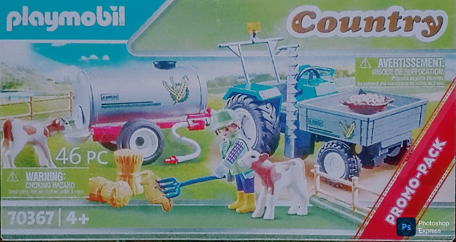 Country Landbouwer Met Maaimachine 70367, Ophalen of Verzenden, Zo goed als nieuw, Complete set