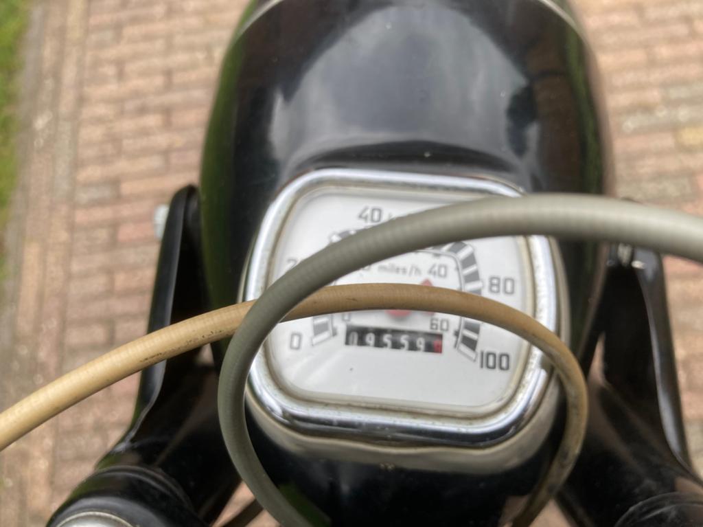 Gazelle comet, Fietsen en Brommers, Maximaal 45 km/u, Ophalen, Overige merken, 4 versnellingen
