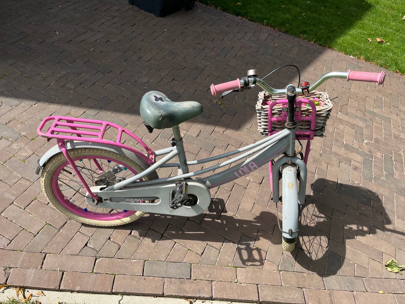 Popal Lola 18’’ kinderfiets, Fietsen en Brommers, Ophalen, Gebruikt, 16 tot 20 inch