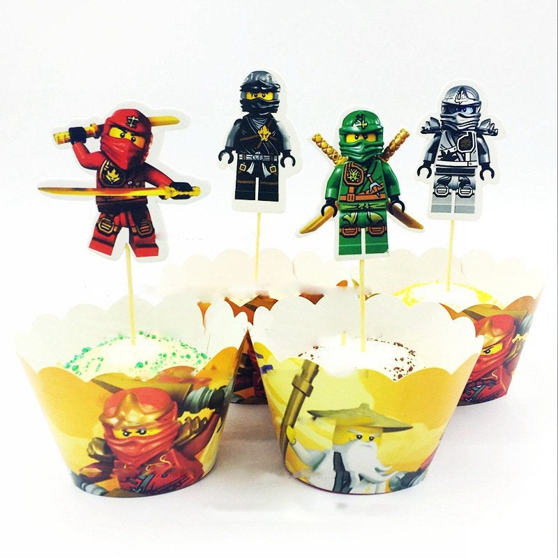 Diverse leuke Ninja Turtle taartdecoraties vanaf € 2,50, Verzenden, Nieuw, Taarten of Cupcakes, Versiering