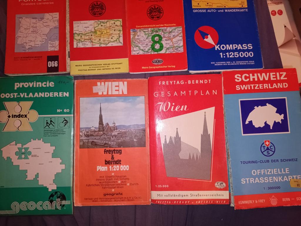 Michelin kaarten, stafkaarten, Gelezen, Frankrijk, Ophalen of Verzenden, Landkaart