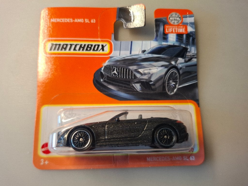Matchbox 72 - Mercedes-AMG SL63 [zwart] 1/60 MIB, Ophalen of Verzenden, Nieuw, Auto