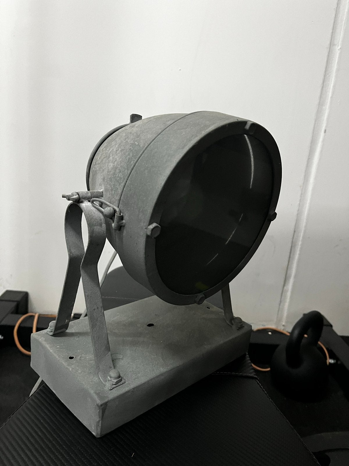 Industriële hanglamp/spot (zonder schakelaar), Ophalen of Verzenden, Gebruikt, Metaal, Overige fittingen