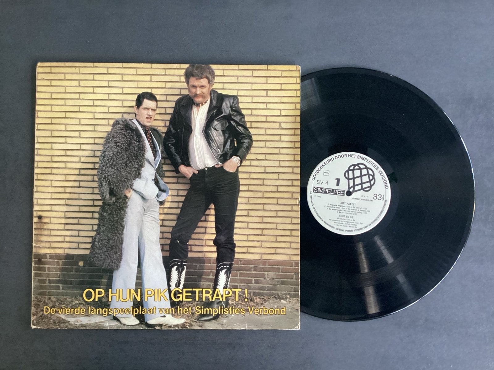 Het Simplisities Verbond - Op Hun Pik Getrapt! (LP), Ophalen of Verzenden, 12 inch, LP