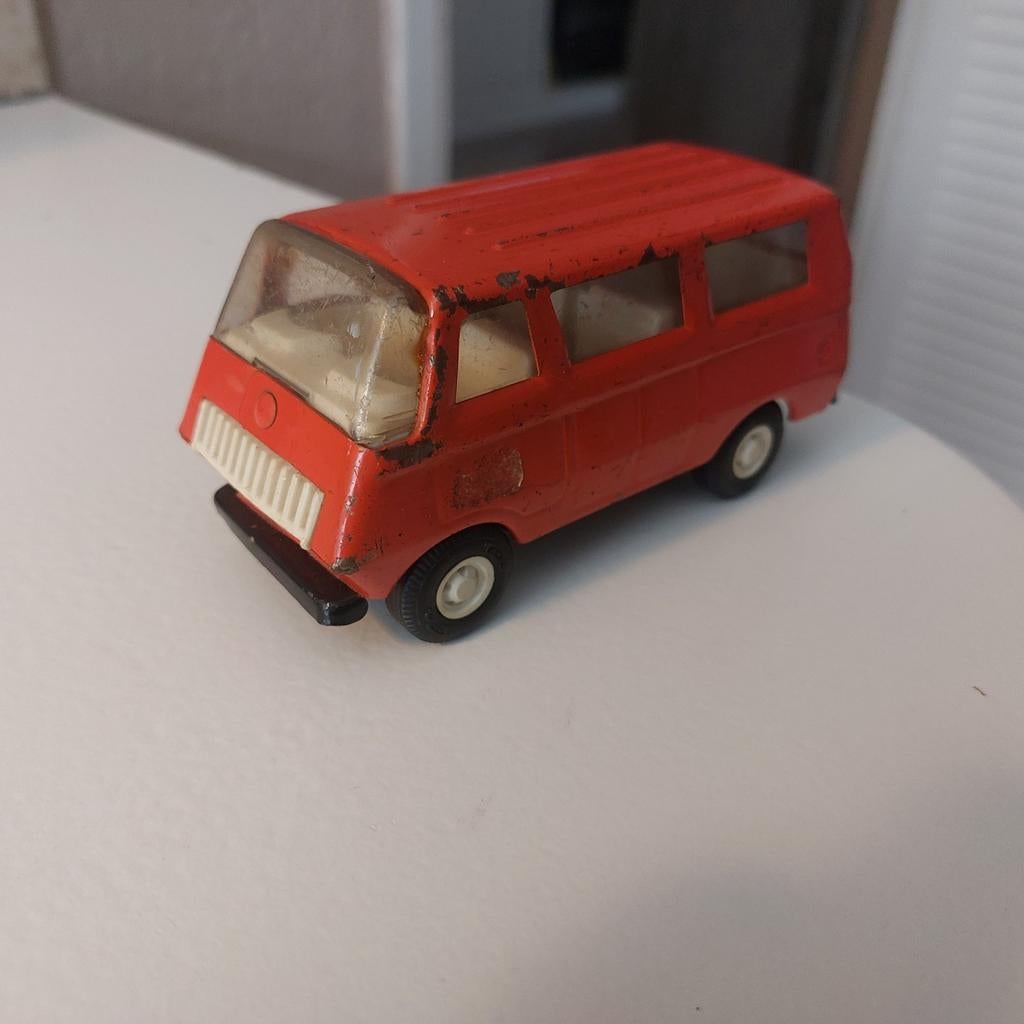 Vintage Tonka speelgoedbusje - Rood, Ophalen, Gebruikt