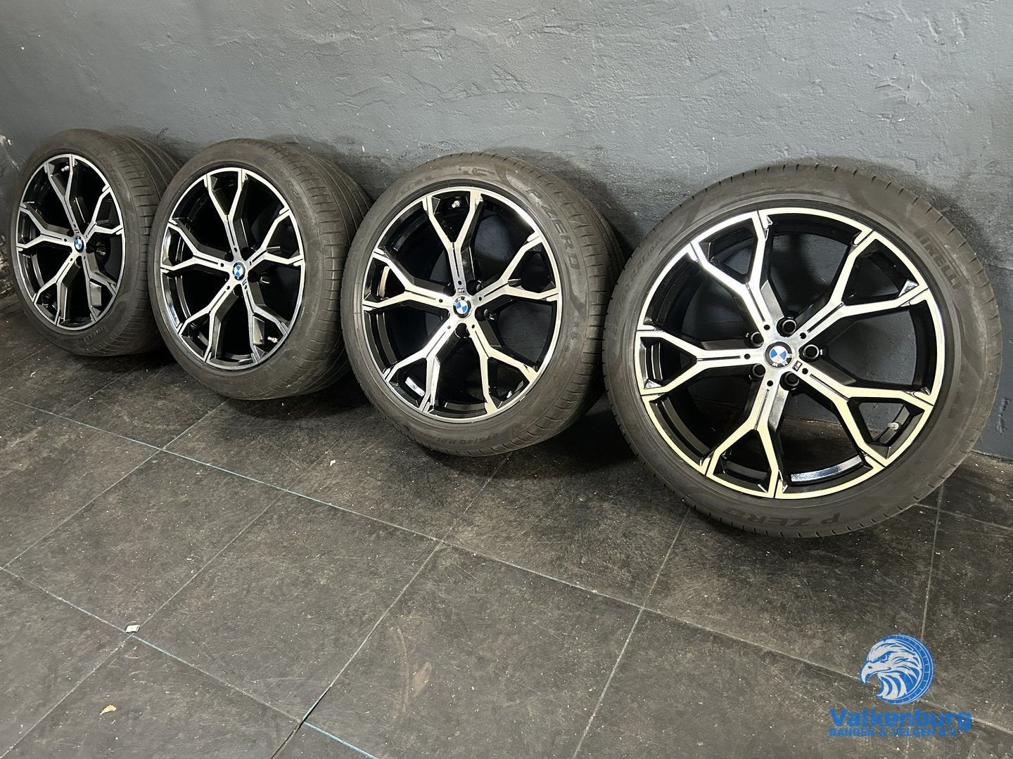 7mm! Originele BMW X5 X6 G05 G06 Style 741M 21 inch zwarte b