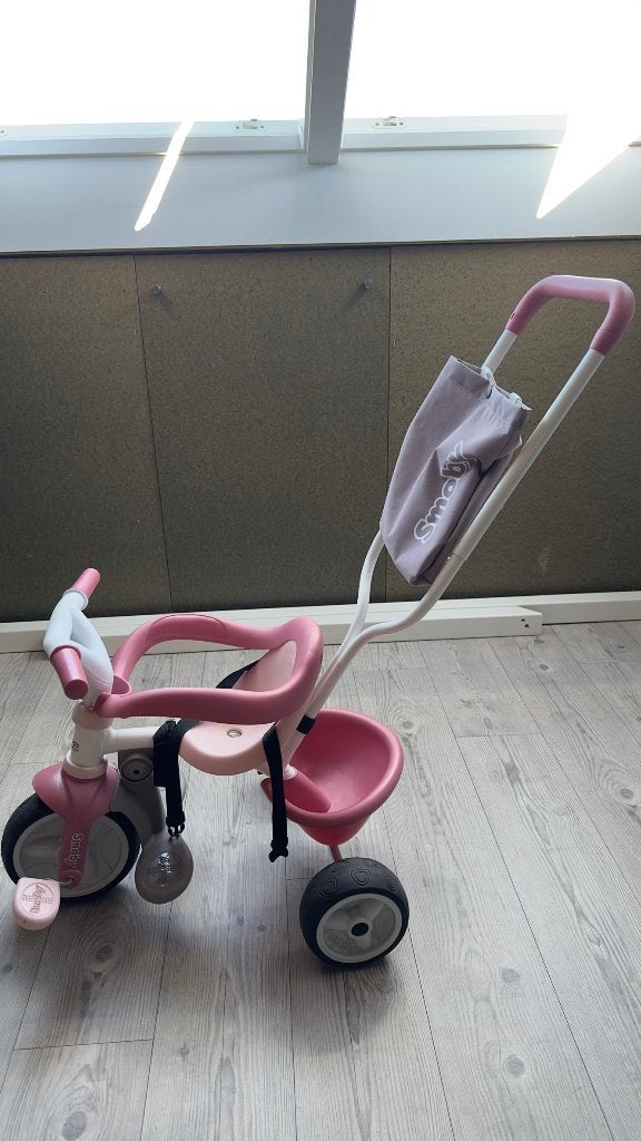 Smoby Be Move Comfort - Driewieler - Duwstang - Roze, Ophalen, Gebruikt, Loopfiets