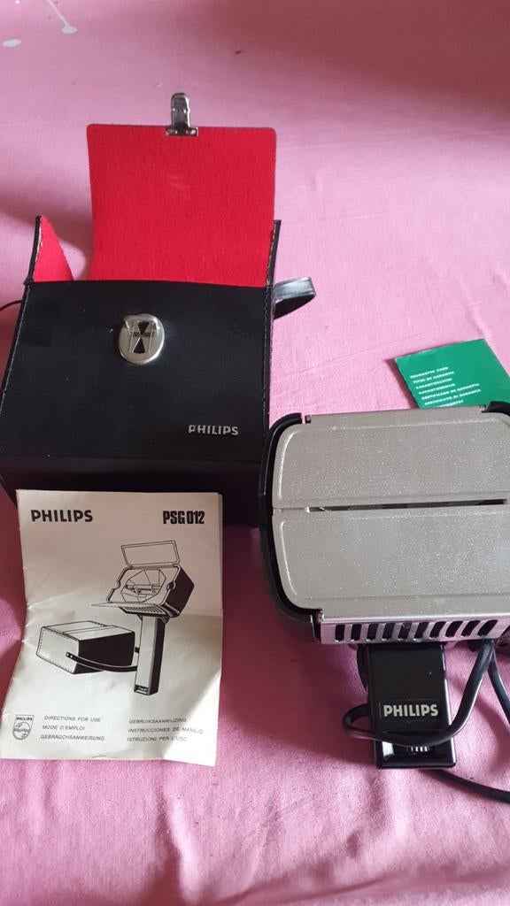 Philips bijlamp voor fotografie of video opnames, Ophalen, 1960 tot 1980