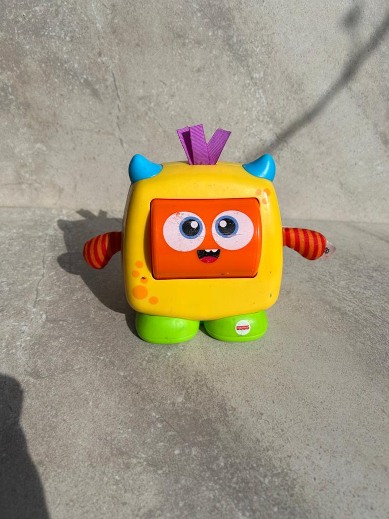 Fisher-Price Vrolijke Vriendjes Rammelaar, Ophalen of Verzenden, Gebruikt, Rammelaar
