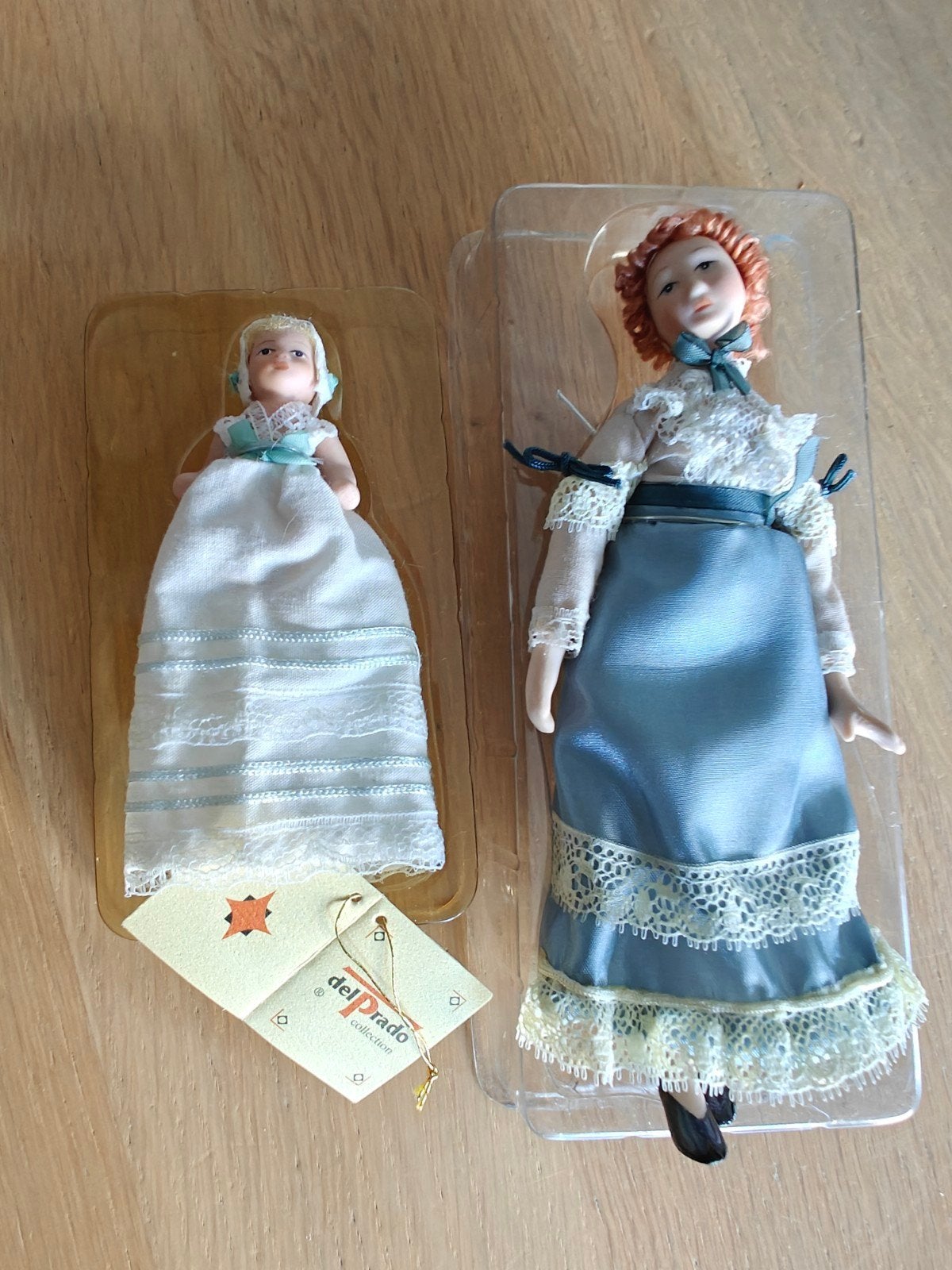 Del Prado Collection Porseleinen Poppen - Set van 2, Verzamelen, Ophalen of Verzenden, Zo goed als nieuw, Pop