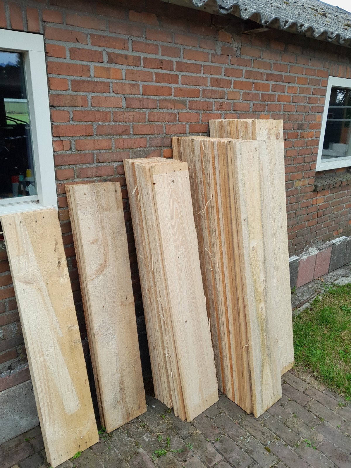 brede vuren planken tot 1,5 meter, Doe-het-zelf en Verbouw, Hout en Planken, Ophalen, Minder dan 25 mm, Plank, 300 cm of meer