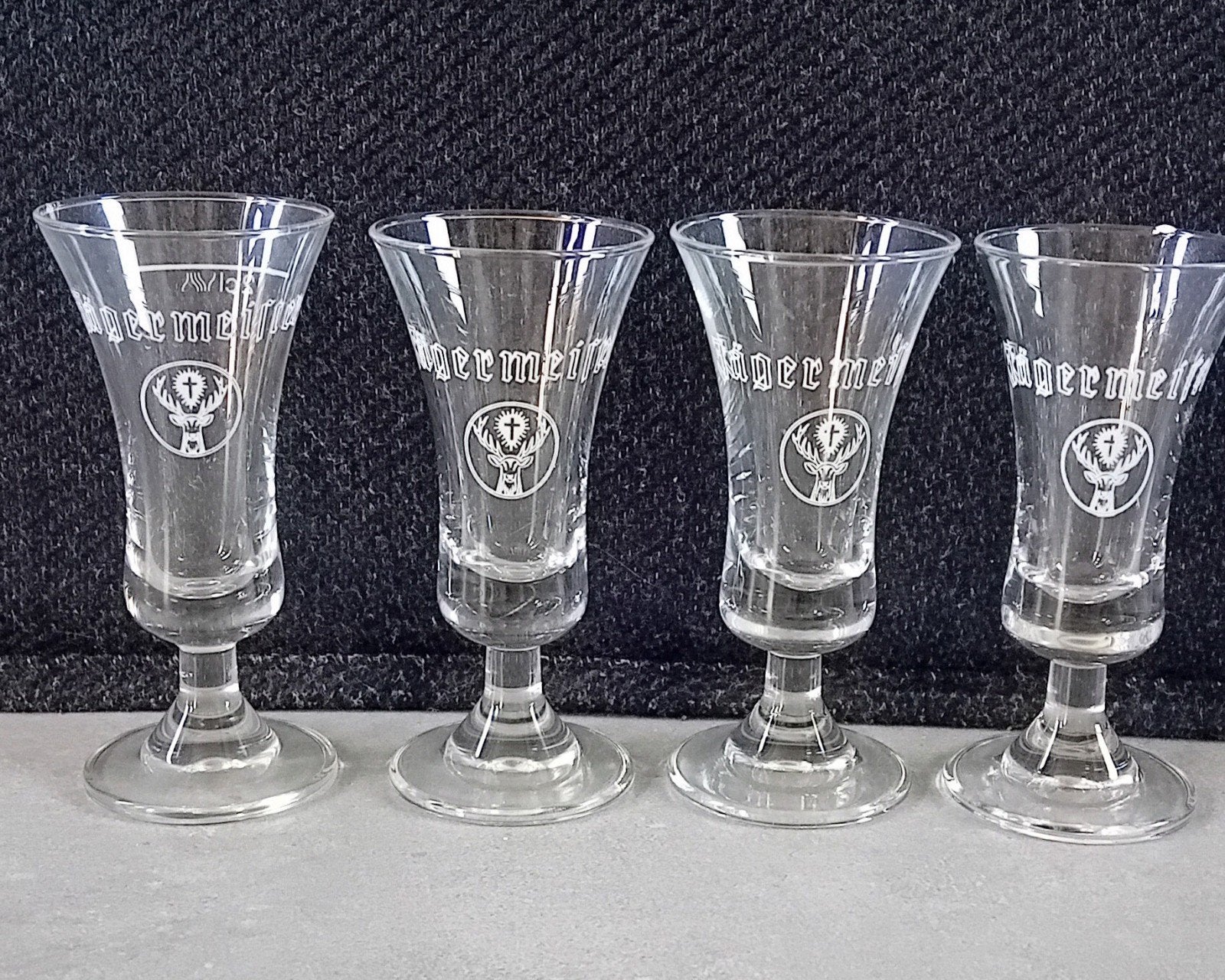 4 Jägermeister borrelglaasjes 2 cl, Verzamelen, Glas en Borrelglaasjes, Ophalen of Verzenden, Nieuw, Borrel- of Shotglas