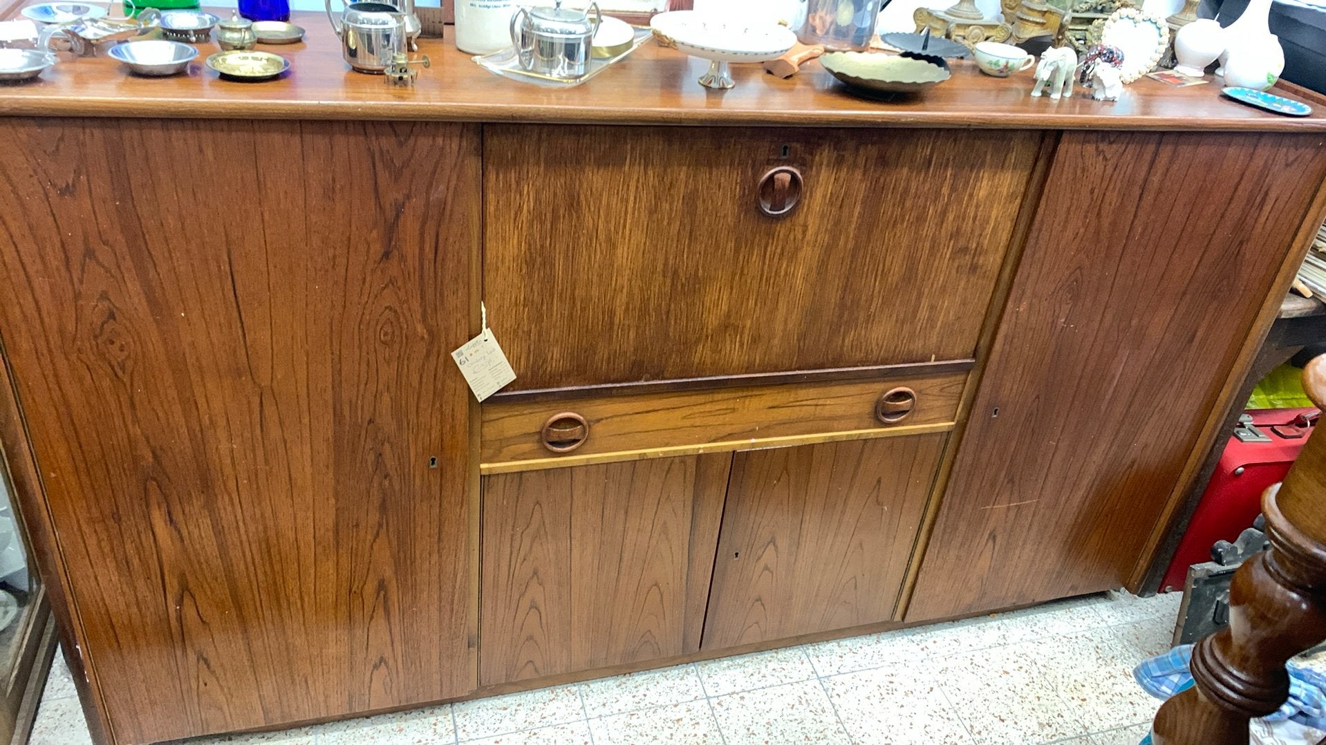 Vintage dressoir kast, Huis en Inrichting, Ophalen, Gebruikt, Nvt, 25 tot 50 cm