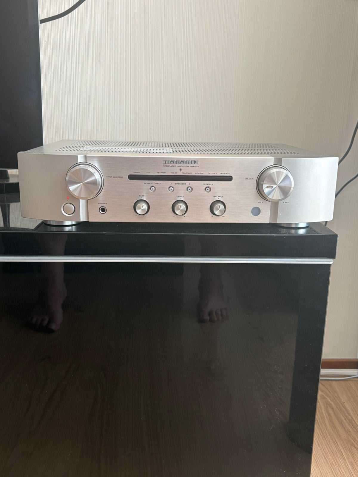 Marantz PM6007 versterker 3 maanden met aankoopbon en doos., Ophalen of Verzenden, Zo goed als nieuw, Stereo, Marantz