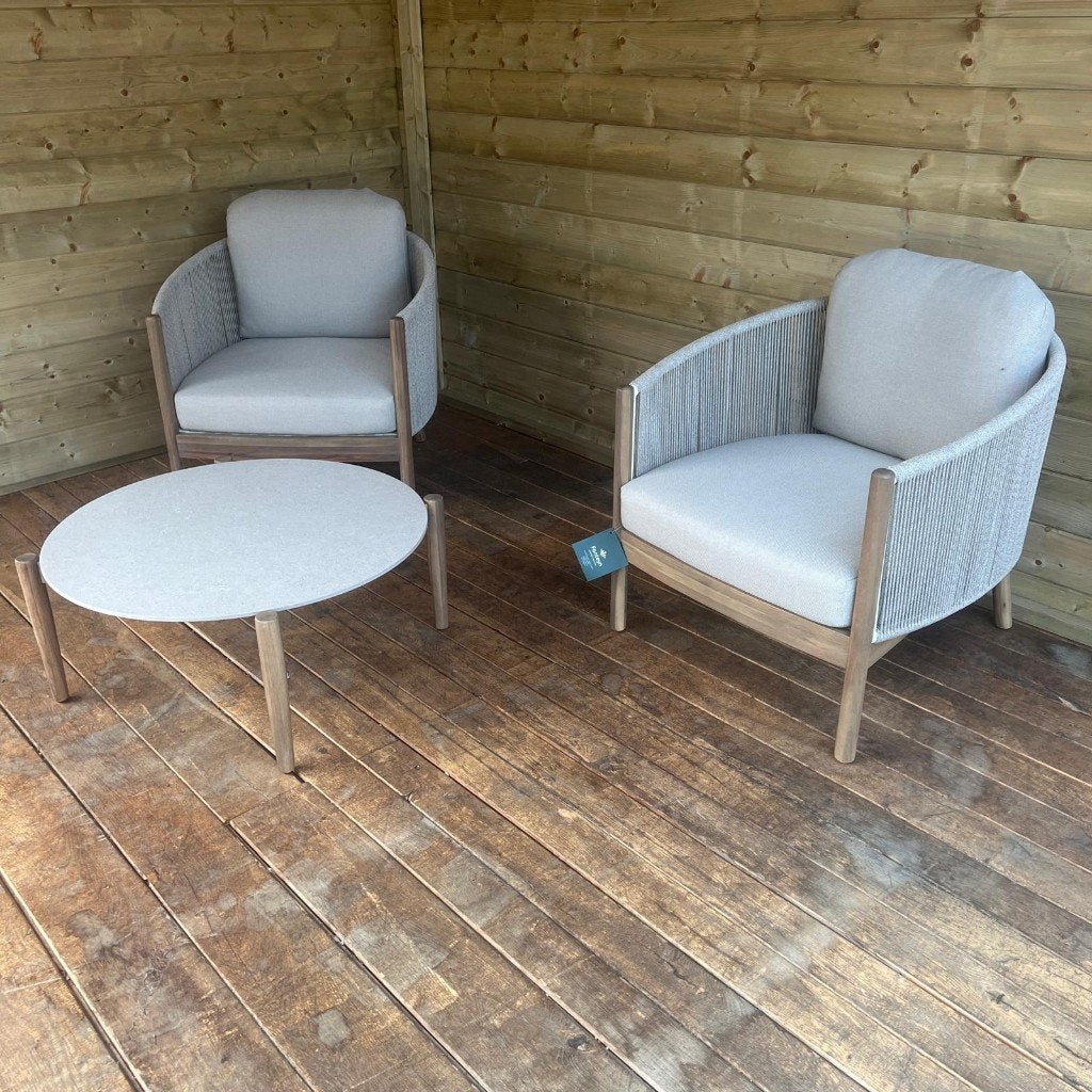 Fonteyn | Arco Loungeset | Showroommodel, Overige materialen, Gebruikt, Bijzettafel, Loungeset