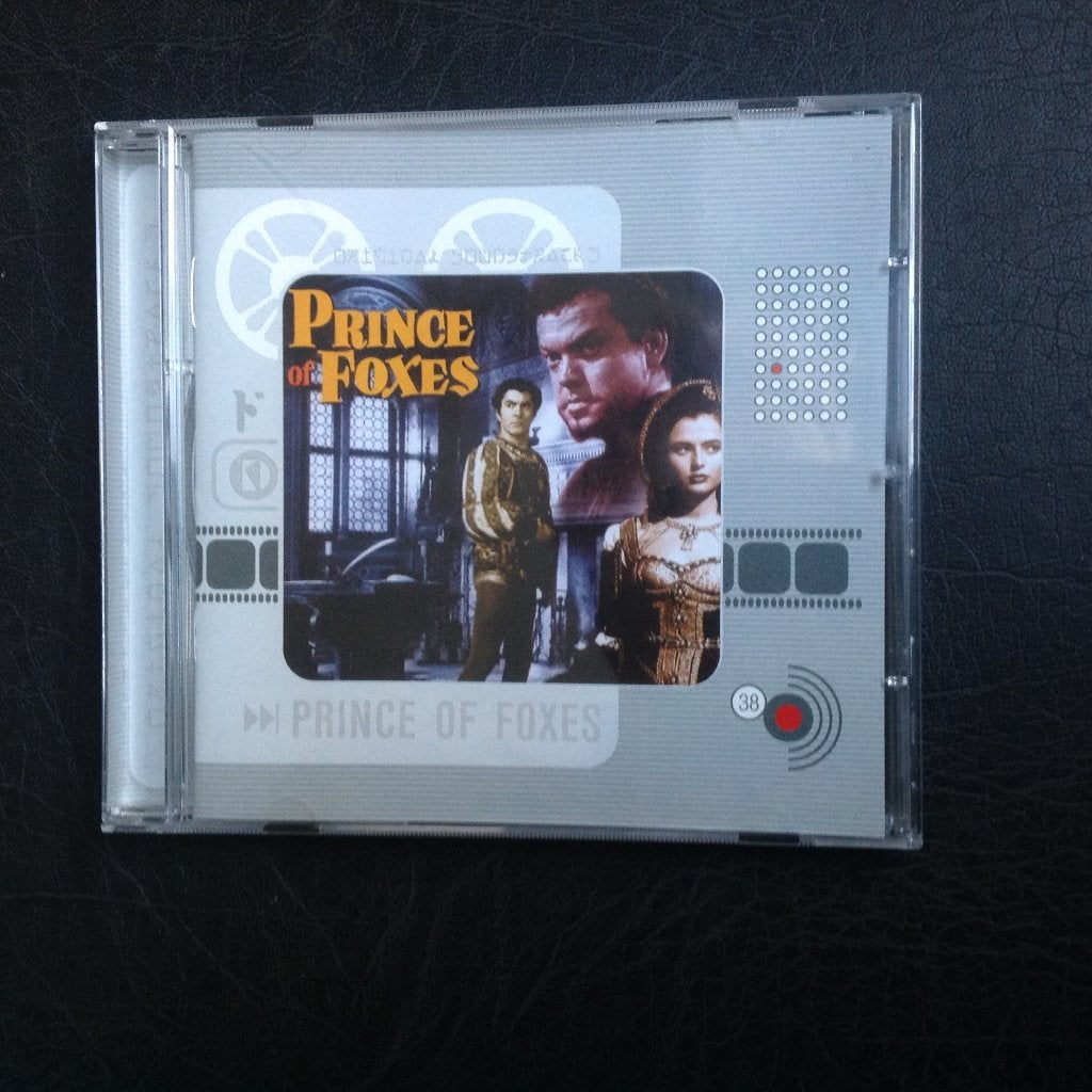 Alfred Newman Prince of Foxes OST 1949, Soundtrack, Verzenden, Zo goed als nieuw