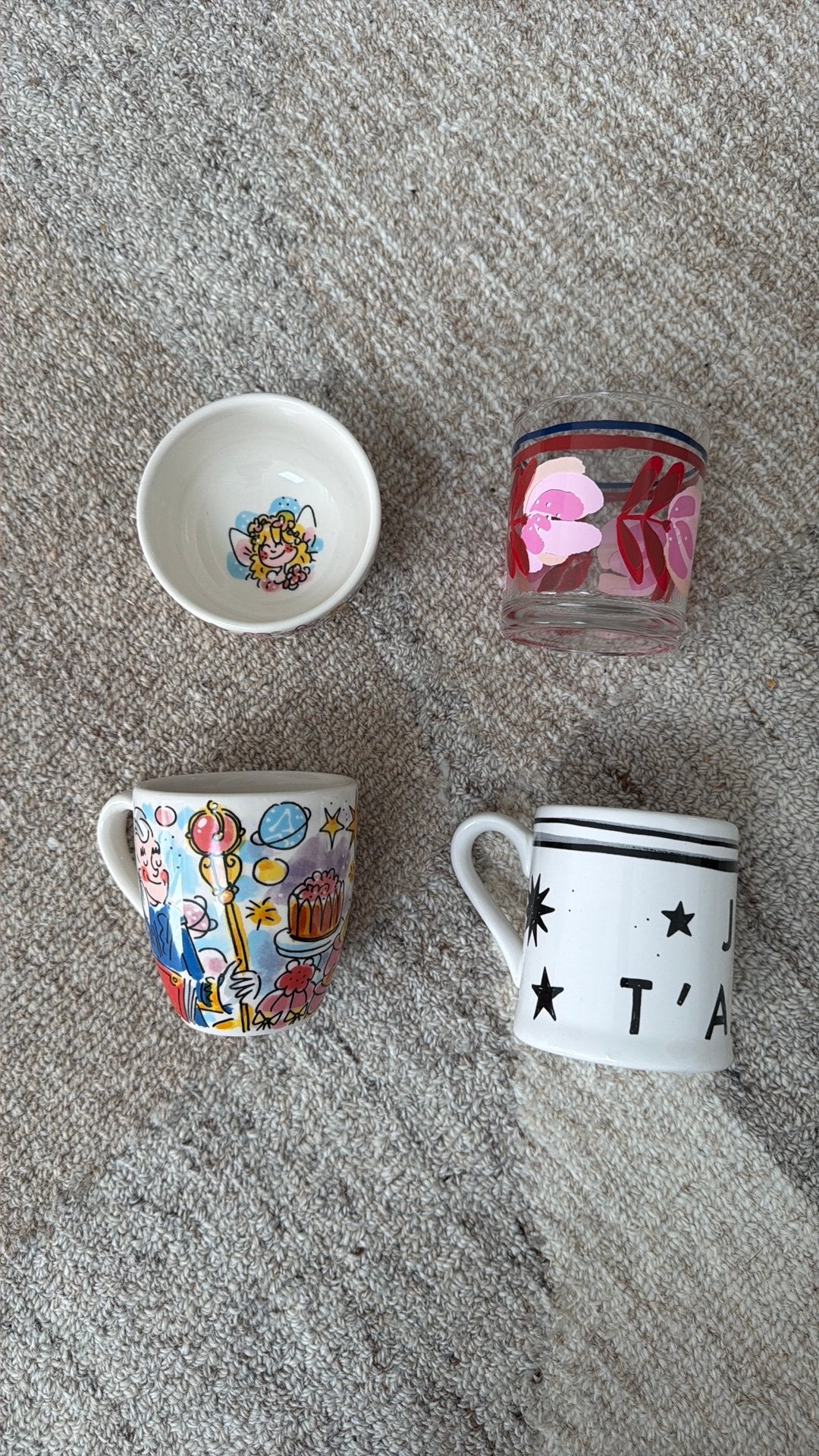 Blond beker klein, Ophalen of Verzenden, Zo goed als nieuw, Overige kleuren, Oorbellen