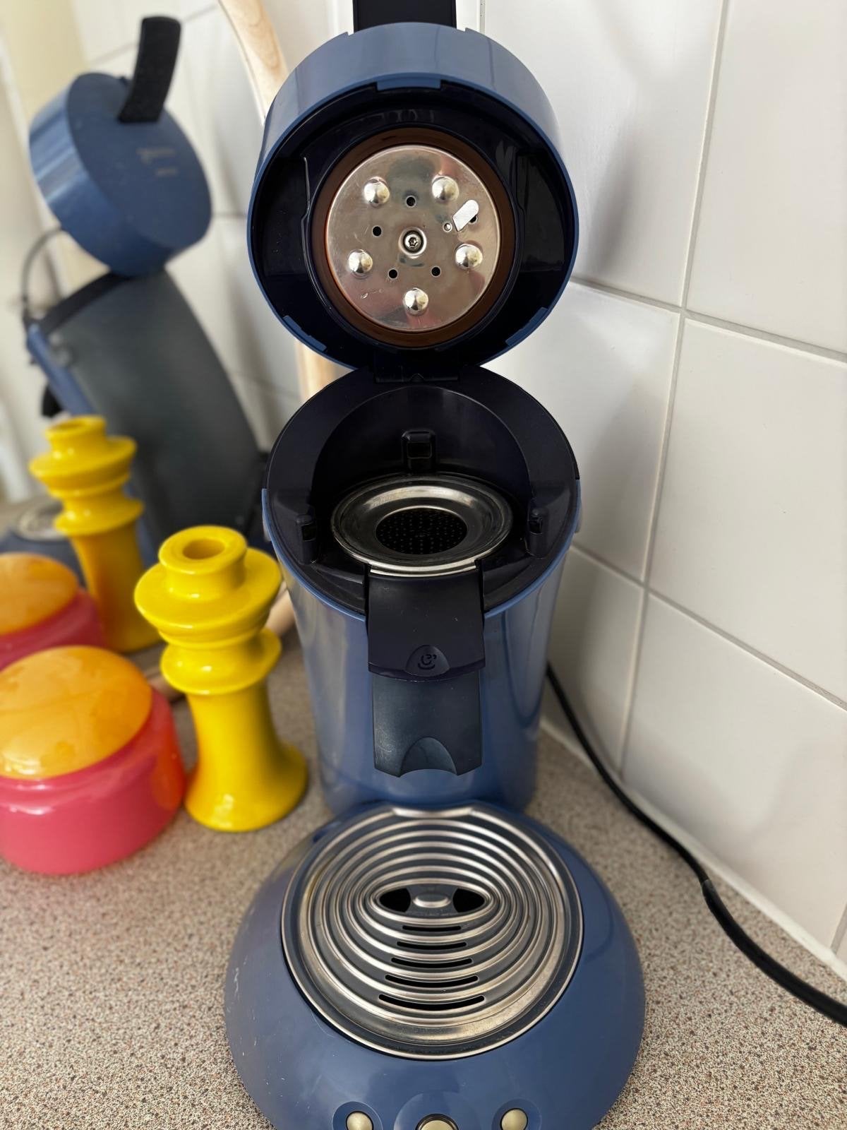 Blauwe Philips Senseo koffiezetapparaat, Koffiepads en cups, Gebruikt, Koffiemachine, Ophalen of Verzenden