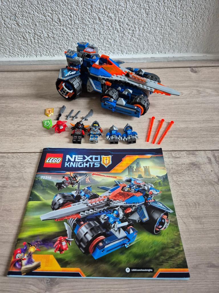 Lego Nexo Knights Clay's Rumble Blade 70315, Compleet, Gebruikt, Overige thema's, Lego