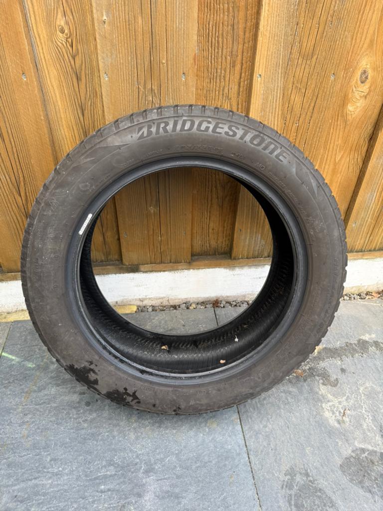 17 inch Bridgestone winterband 205/55R17, Motoren, Onderdelen | Merk-onafhankelijk, Ophalen of Verzenden