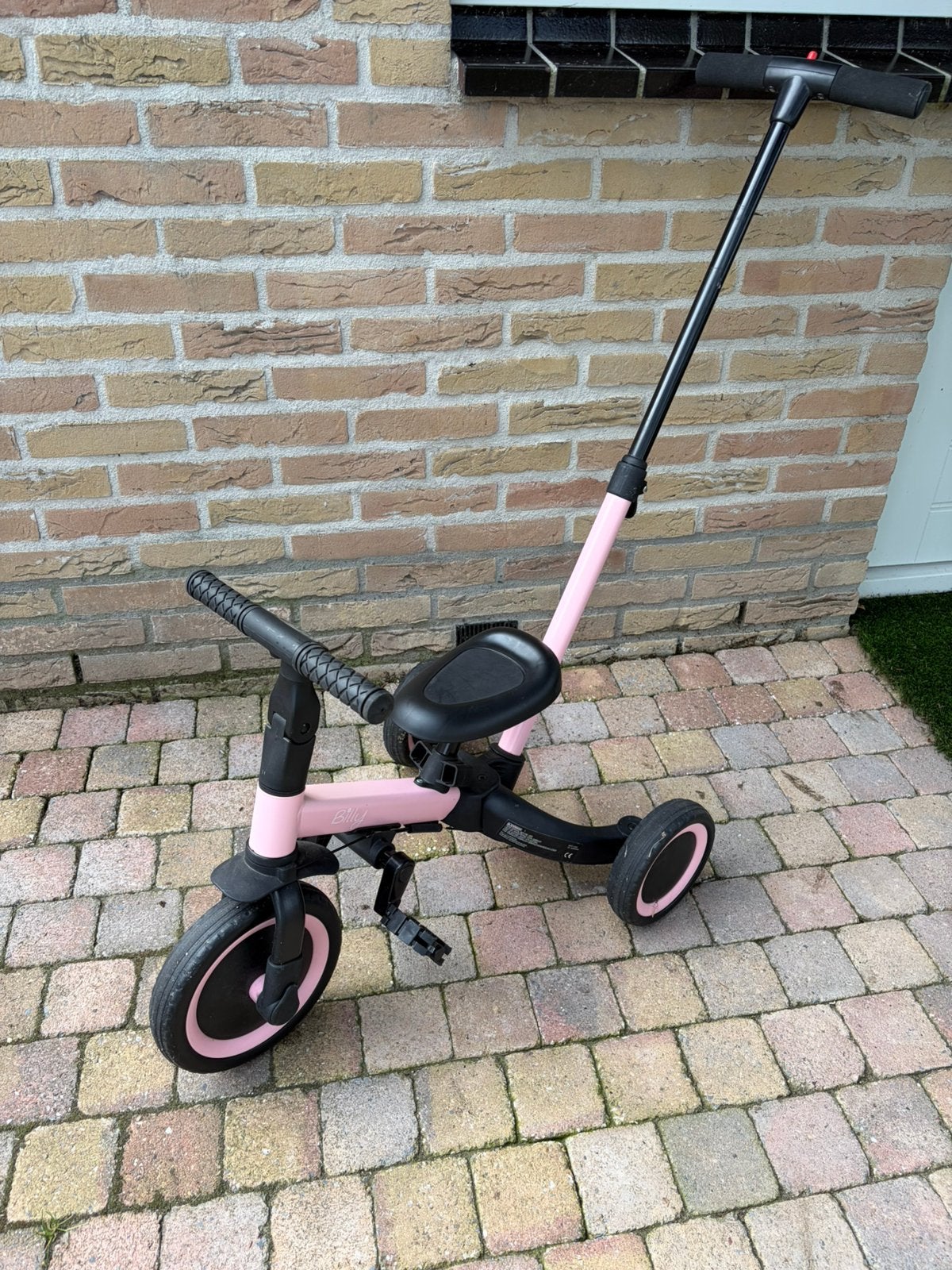 Billy loopfiets, Ophalen, Zo goed als nieuw