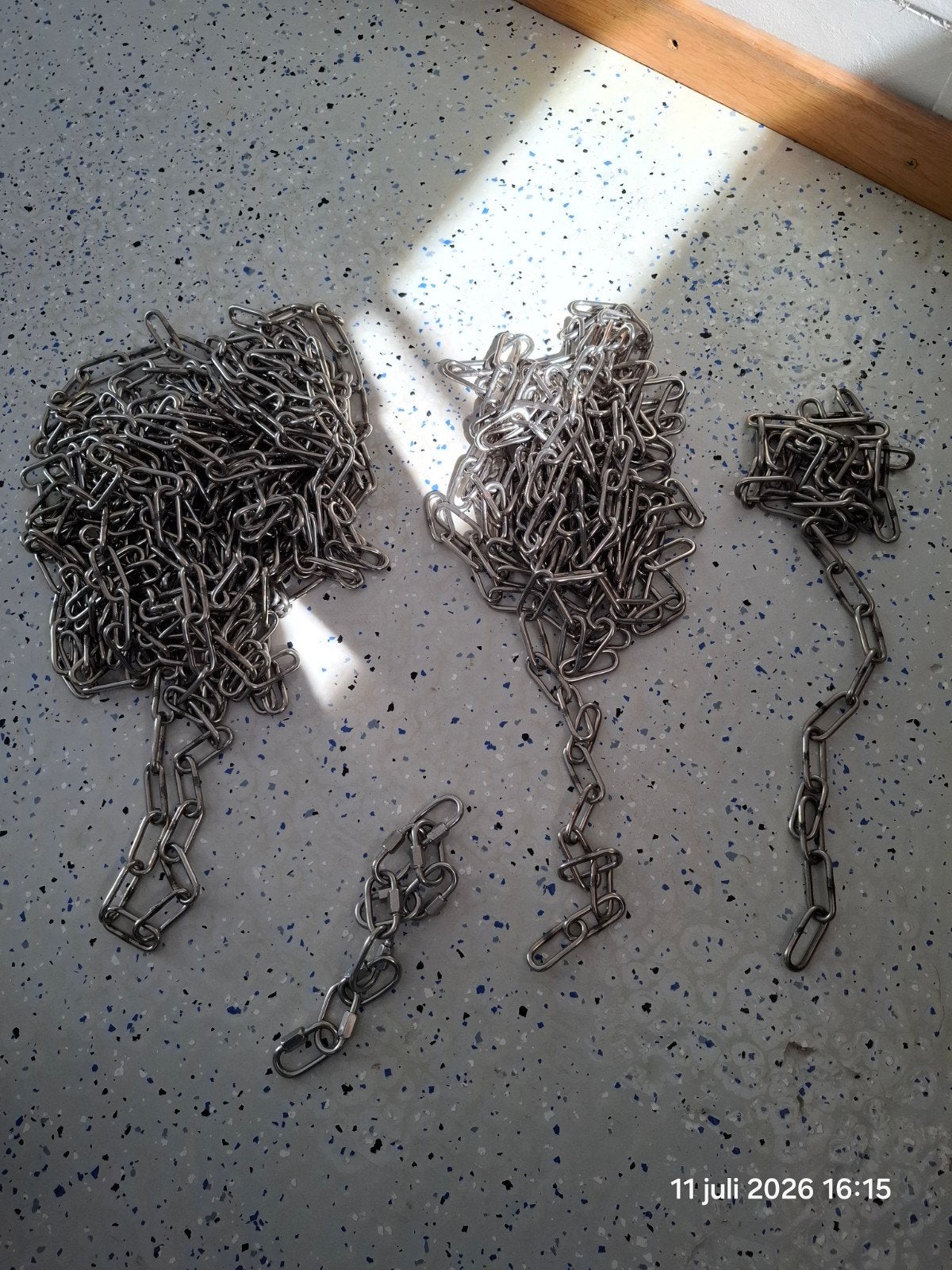 RVS Ketting met Karabijnhaken - Diverse Lengtes, Ophalen of Verzenden
