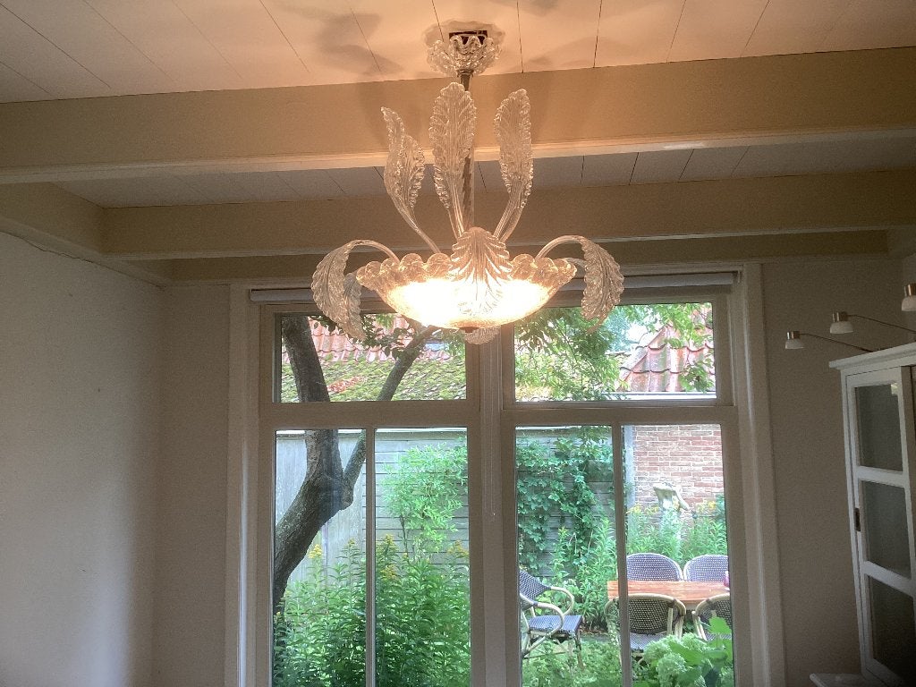 Venetiaanse lamp, Ophalen