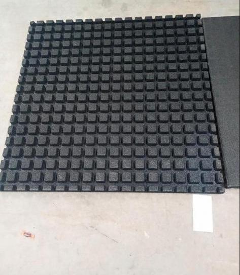 Rubber tegels 4 cm dik, Ophalen, Gebruikt, Idk, Idk