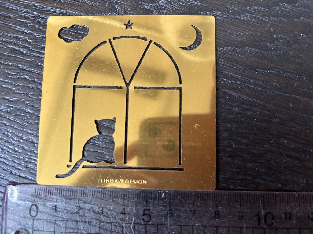 Embossing Sjablonen - gemengd, Gebruikt, Overige thema's, Metaal, Geschikt voor karton