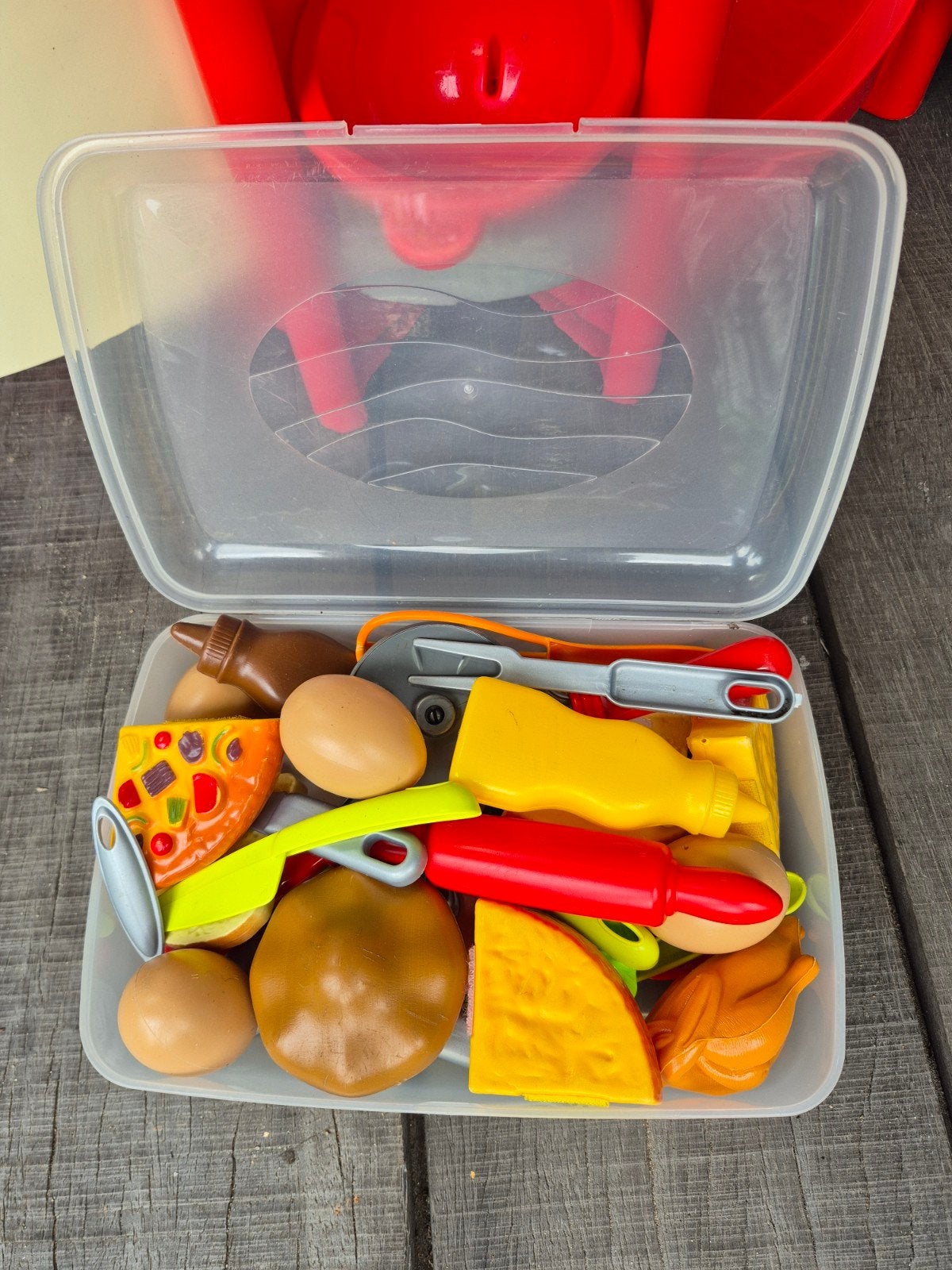 kunststof speelkeuken voor binnen en buiten, Ophalen, Gebruikt, Kunststof, Speelkeuken-accessoire
